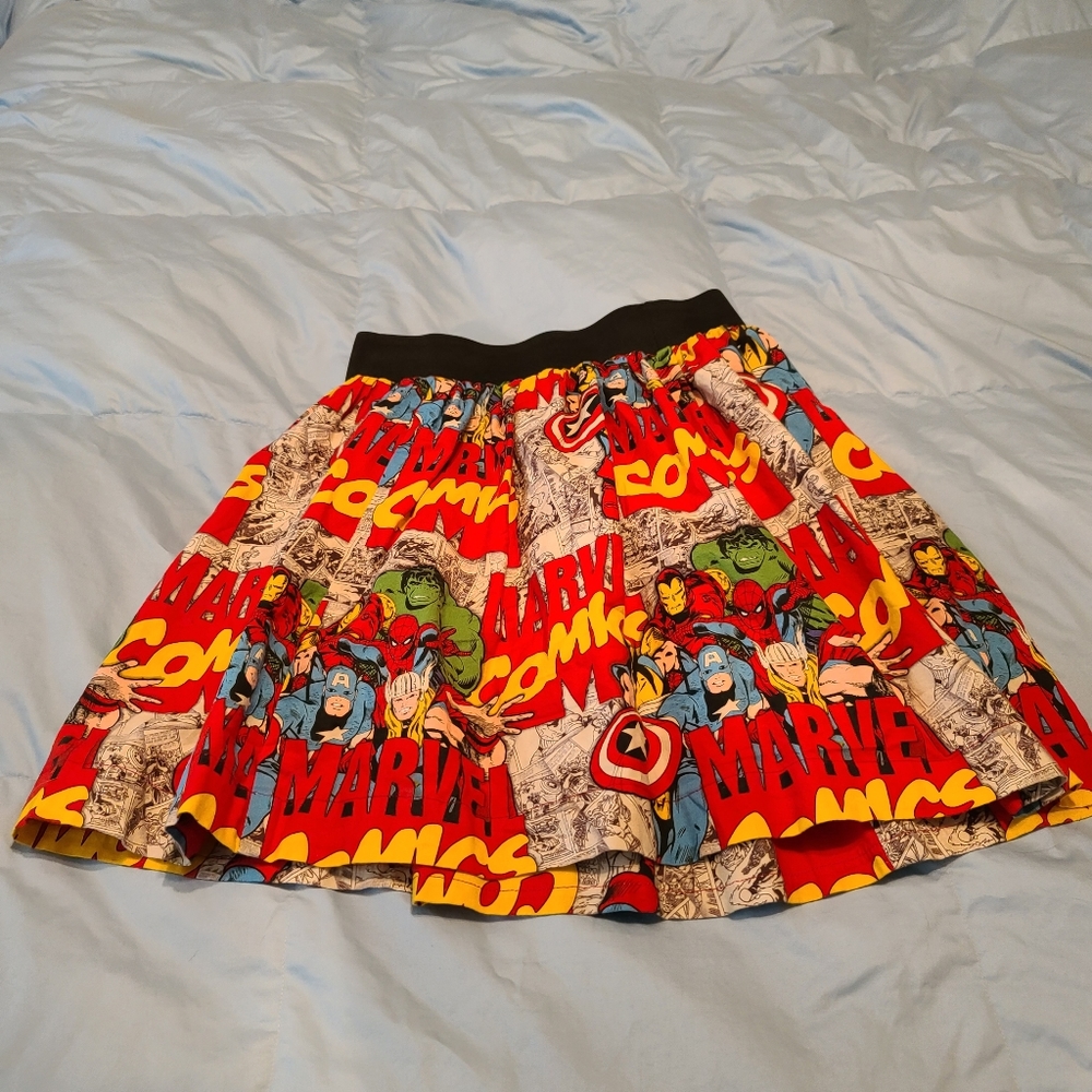 Handmade Marvel Skater Skirt